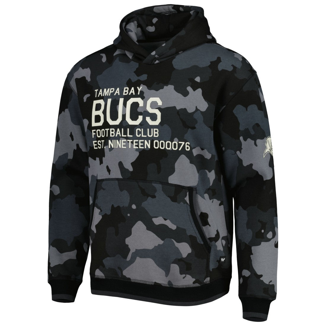 Tampa Bay Buccaneers The Wild Collective Camo Pullover Hoodie Black | NFL