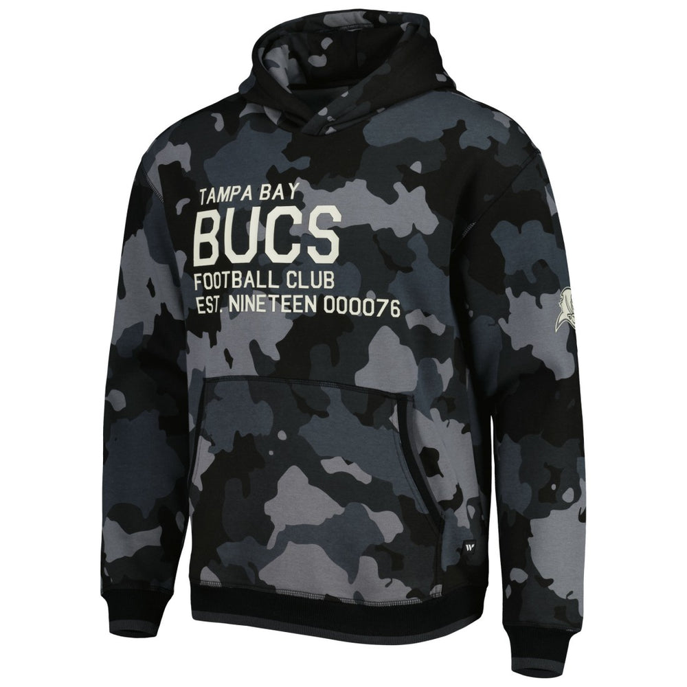 Tampa Bay Buccaneers The Wild Collective Camo Pullover Hoodie Black | NFL