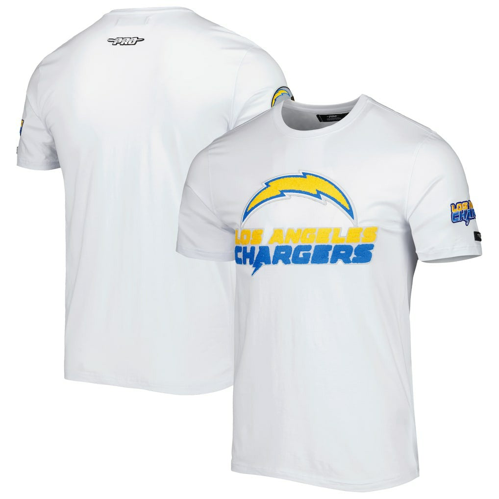 Los Angeles Chargers Pro Standard Mash Up T-Shirt White | NFL