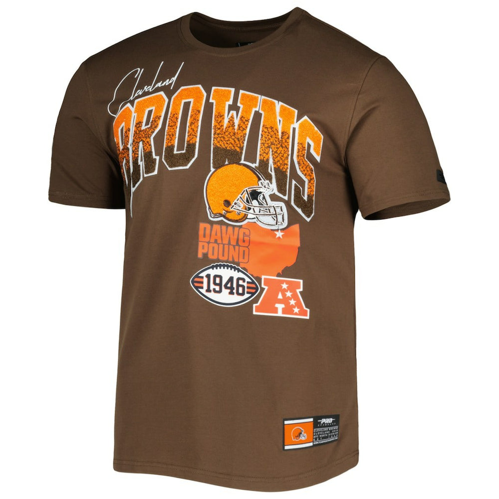 Cleveland Browns Pro Standard Hometown Collection T-Shirt Brown | NFL
