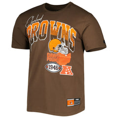 Cleveland Browns Pro Standard Hometown Collection T-Shirt Brown | NFL