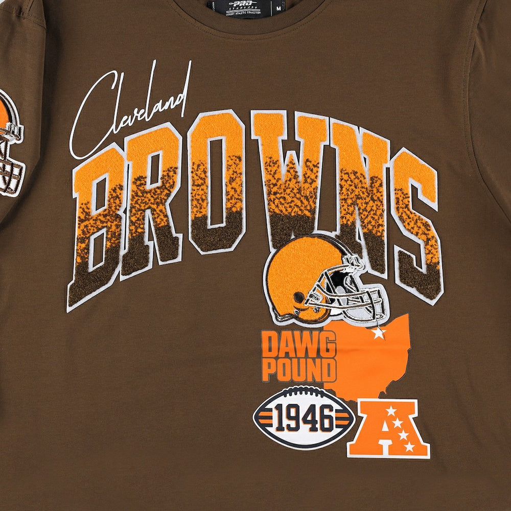 Cleveland Browns Pro Standard Hometown Collection T-Shirt Brown | NFL