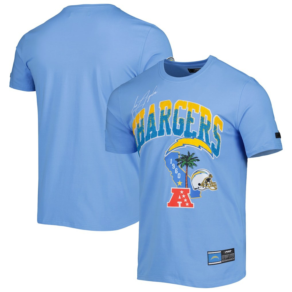 Los Angeles Chargers Pro Standard Hometown Collection T-Shirt Powder Blue | NFL