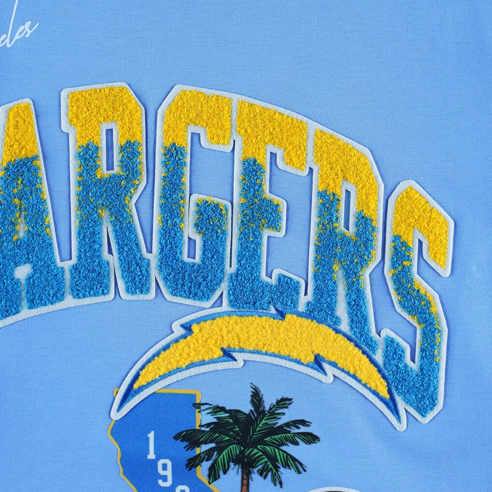 Los Angeles Chargers Pro Standard Hometown Collection T-Shirt Powder Blue | NFL