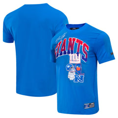 New York Giants Pro Standard Super Bowl XLVI Patch Hometown Collection T-Shirt Royal | NFL