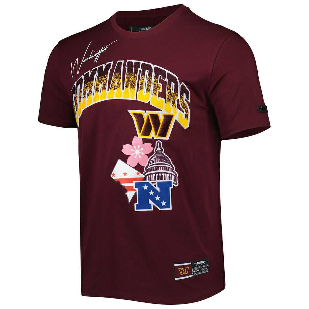 Washington Commanders Pro Standard Hometown Collection T-Shirt Burgundy | NFL