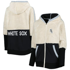Chicago White Sox G-III 4Her by Carl Banks Women's Shuffle It Raglan Full-Zip Hoodie - MLB