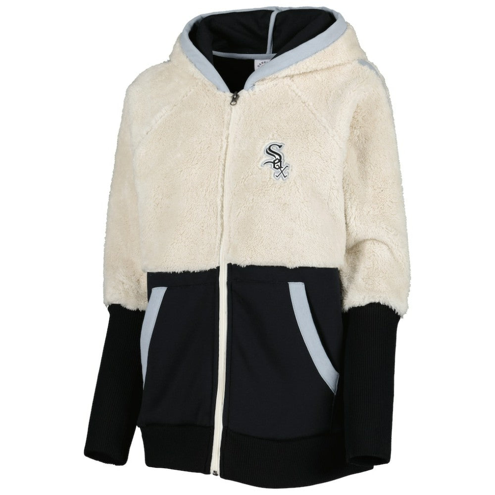 Chicago White Sox G-III 4Her by Carl Banks Women's Shuffle It Raglan Full-Zip Hoodie - MLB