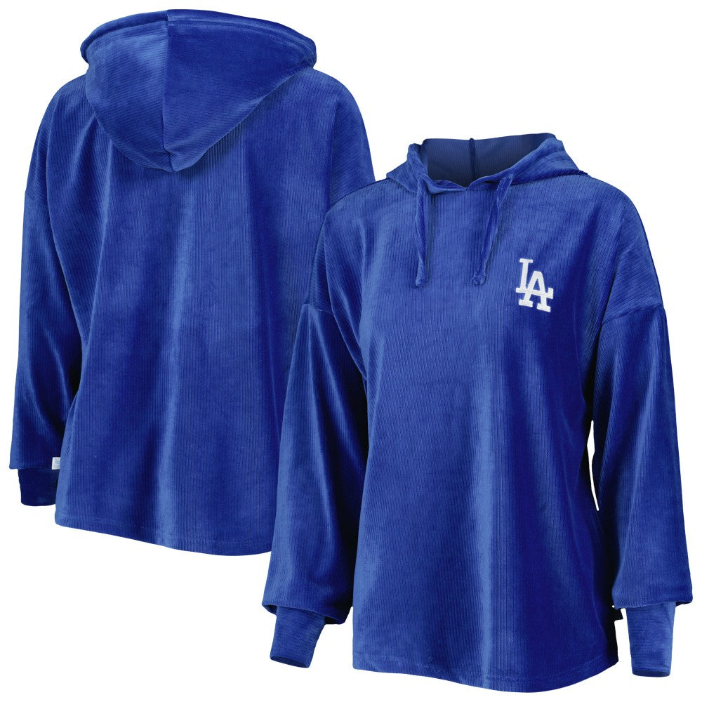 Los Angeles Dodgers Touch Women's End Line Pullover Hoodie - MLB