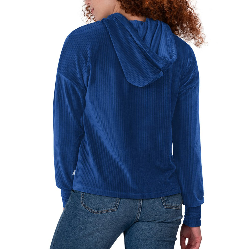 Los Angeles Dodgers Touch Women's End Line Pullover Hoodie - MLB