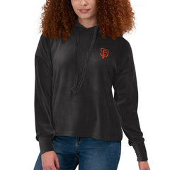 San Francisco Giants Touch Women's End Line Pullover Hoodie - MLB