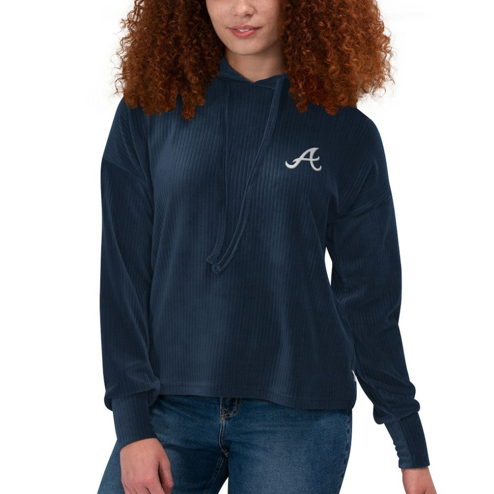 Atlanta Braves Touch Women's End Line Pullover Hoodie - MLB