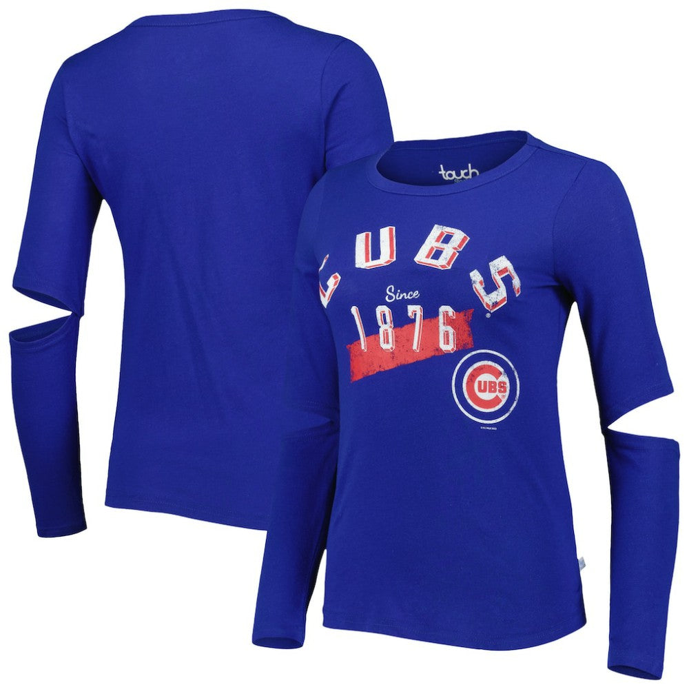 Chicago Cubs Touch Women's Formation Long Sleeve T-Shirt - MLB