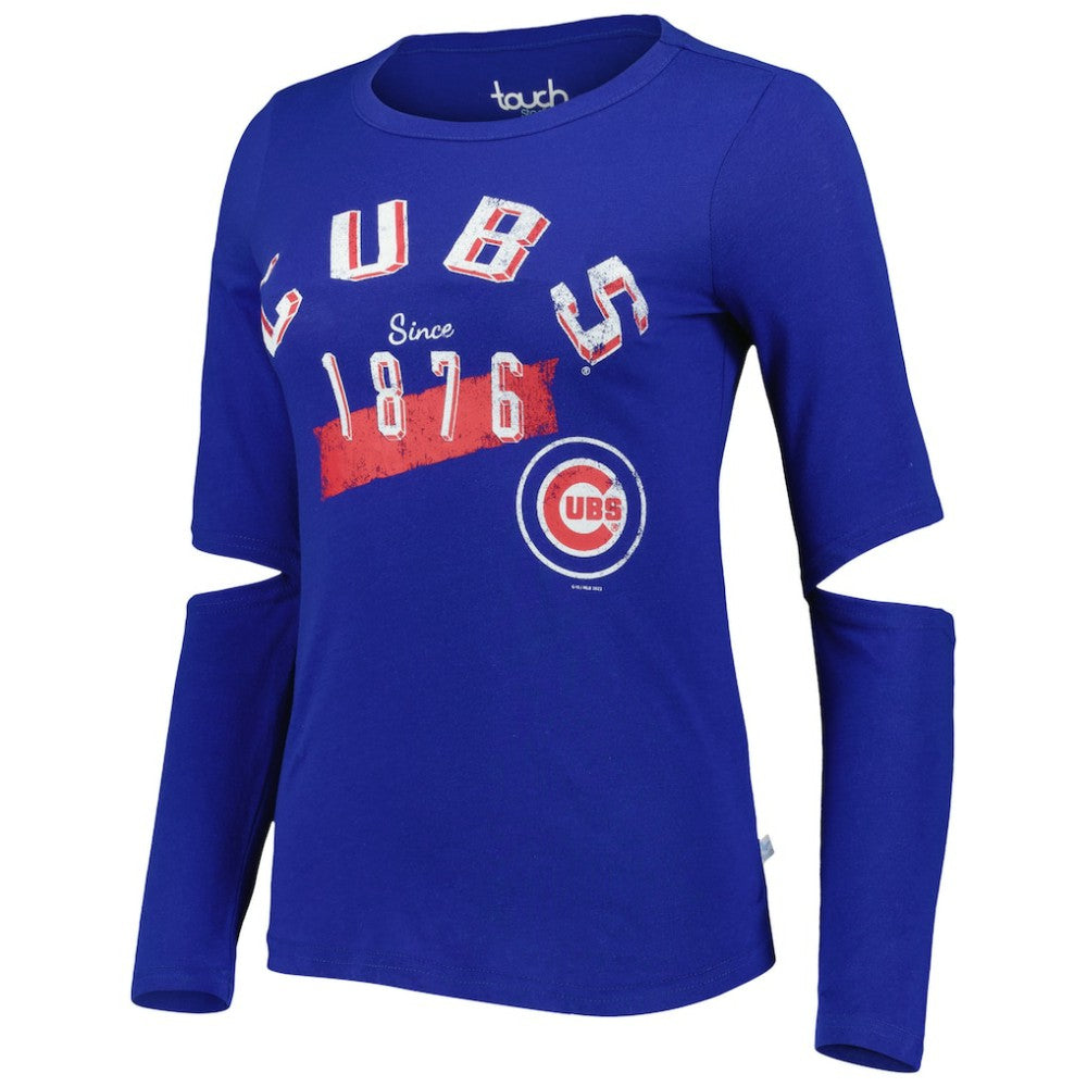 Chicago Cubs Touch Women's Formation Long Sleeve T-Shirt - MLB