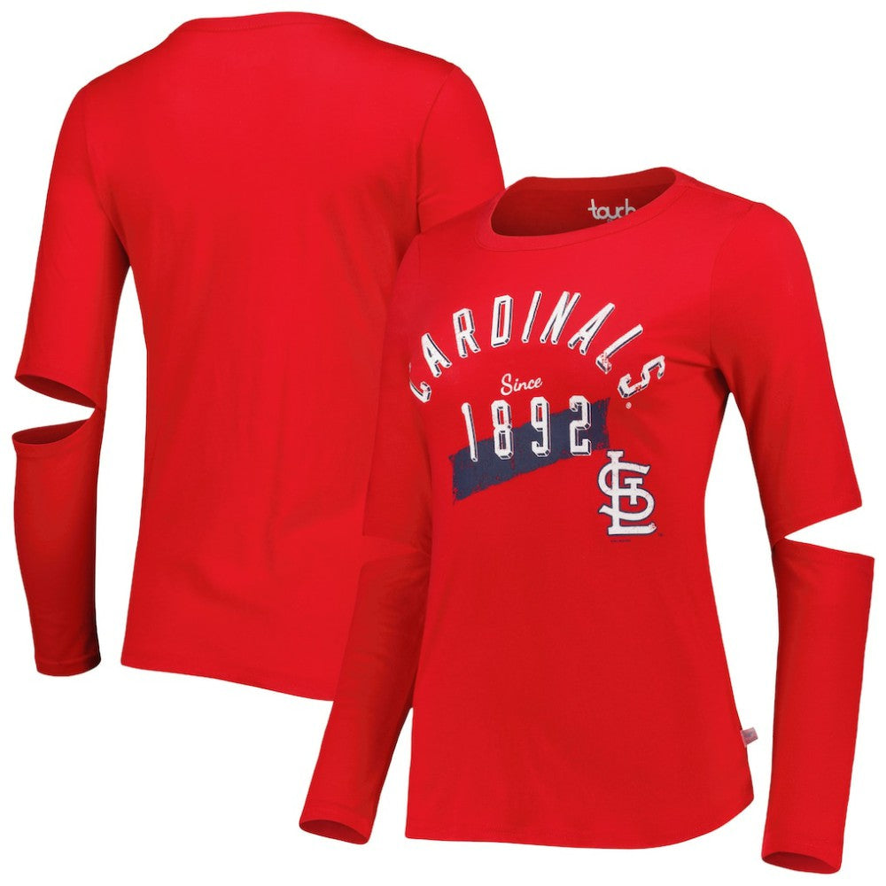St. Louis Cardinals Touch Women's Formation Long Sleeve T-Shirt - MLB