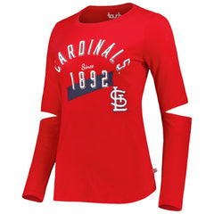 St. Louis Cardinals Touch Women's Formation Long Sleeve T-Shirt - MLB