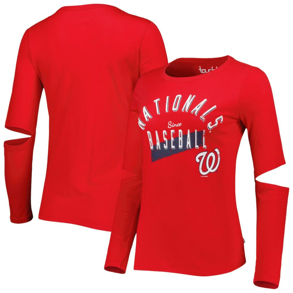 Washington Nationals Touch Women's Formation Long Sleeve T-Shirt - MLB