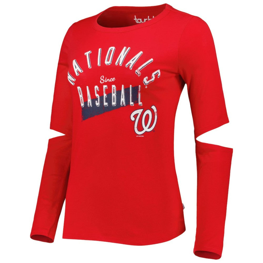 Washington Nationals Touch Women's Formation Long Sleeve T-Shirt - MLB