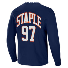 Chicago Bears NFL x Staple Core Team Long Sleeve T-Shirt Navy | NFL