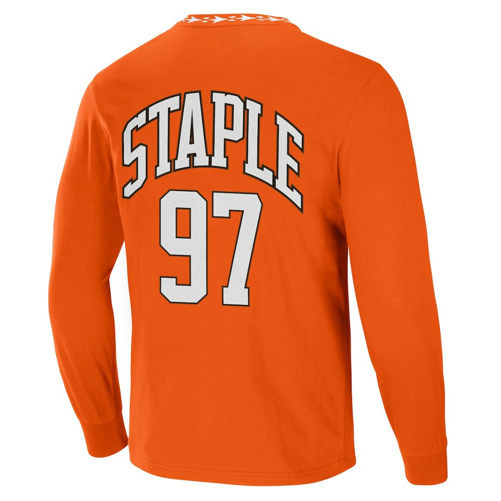 Cleveland Browns NFL x Staple Core Team Long Sleeve T-Shirt Orange | NFL