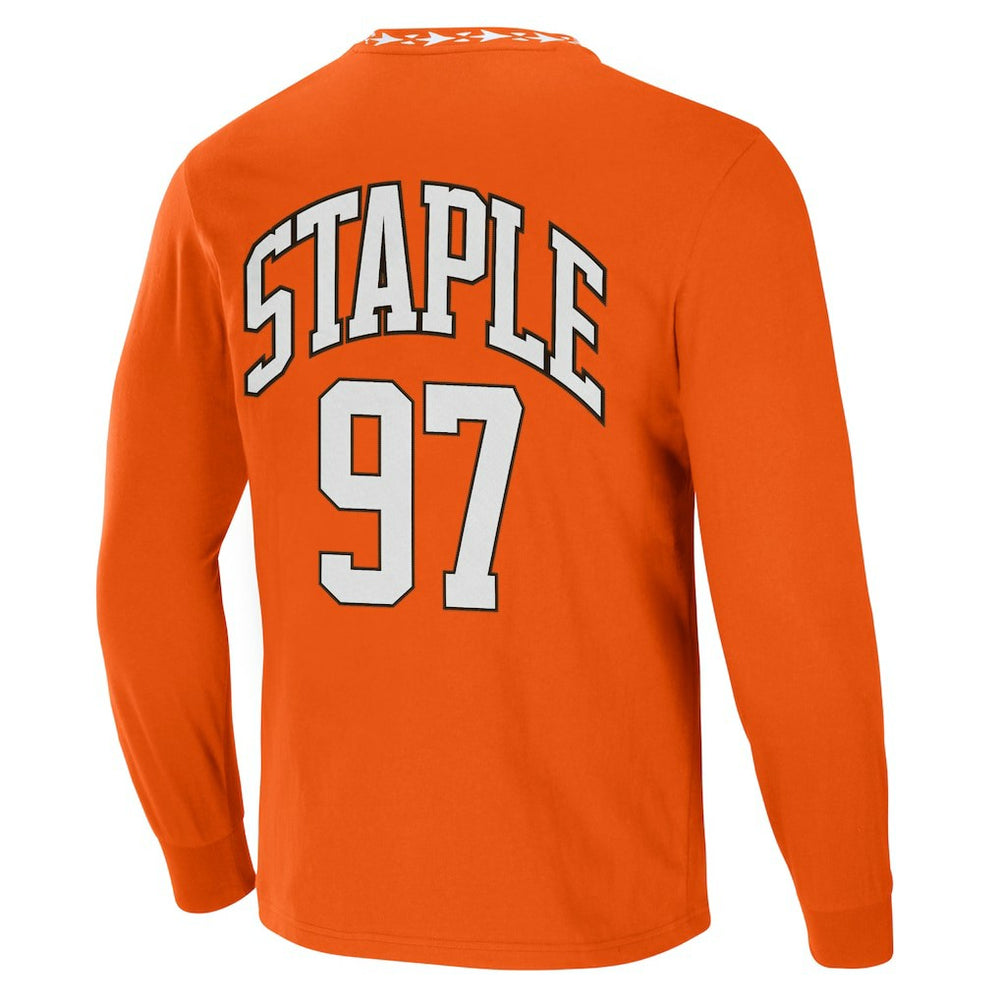 Cleveland Browns NFL x Staple Core Team Long Sleeve T-Shirt Orange | NFL