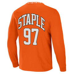 Cleveland Browns NFL x Staple Core Team Long Sleeve T-Shirt Orange | NFL