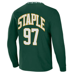 Green Bay Packers NFL x Staple Core Team Long Sleeve T-Shirt Hunter Green | NFL