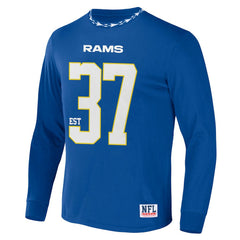 Los Angeles Rams NFL x Staple Core Team Long Sleeve T-Shirt Royal | NFL