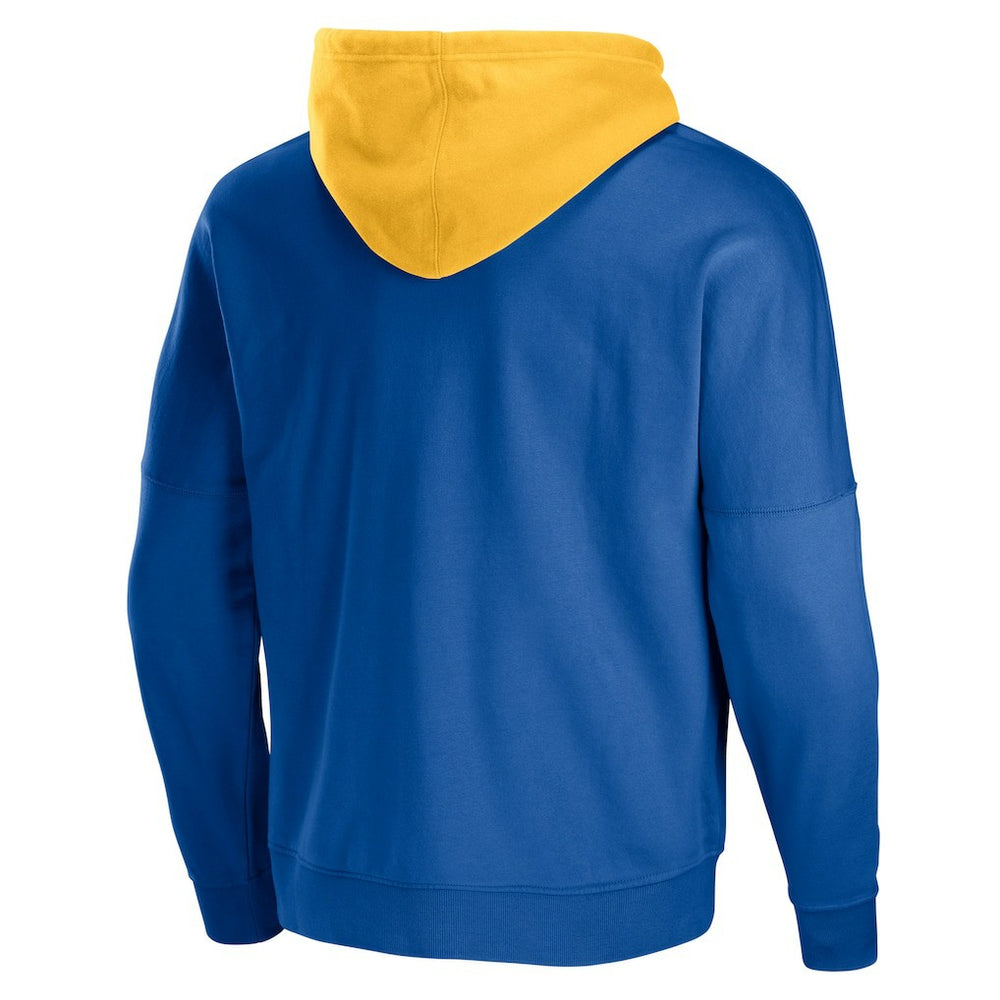 Los Angeles Rams NFL x Staple Throwback Vintage Wash Pullover Hoodie Navy | NFL