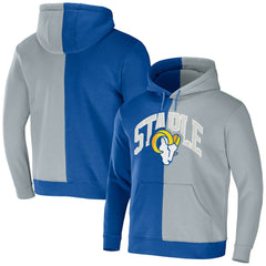 Los Angeles Rams NFL x Staple Split Logo Pullover Hoodie Royal | NFL