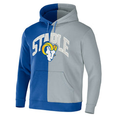 Los Angeles Rams NFL x Staple Split Logo Pullover Hoodie Royal | NFL