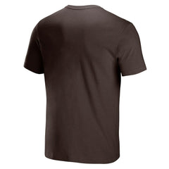 Cleveland Browns NFL x Staple Logo Lockup T-Shirt Brown | NFL