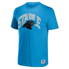 Carolina Panthers NFL x Staple Logo Lockup T-Shirt Blue | NFL
