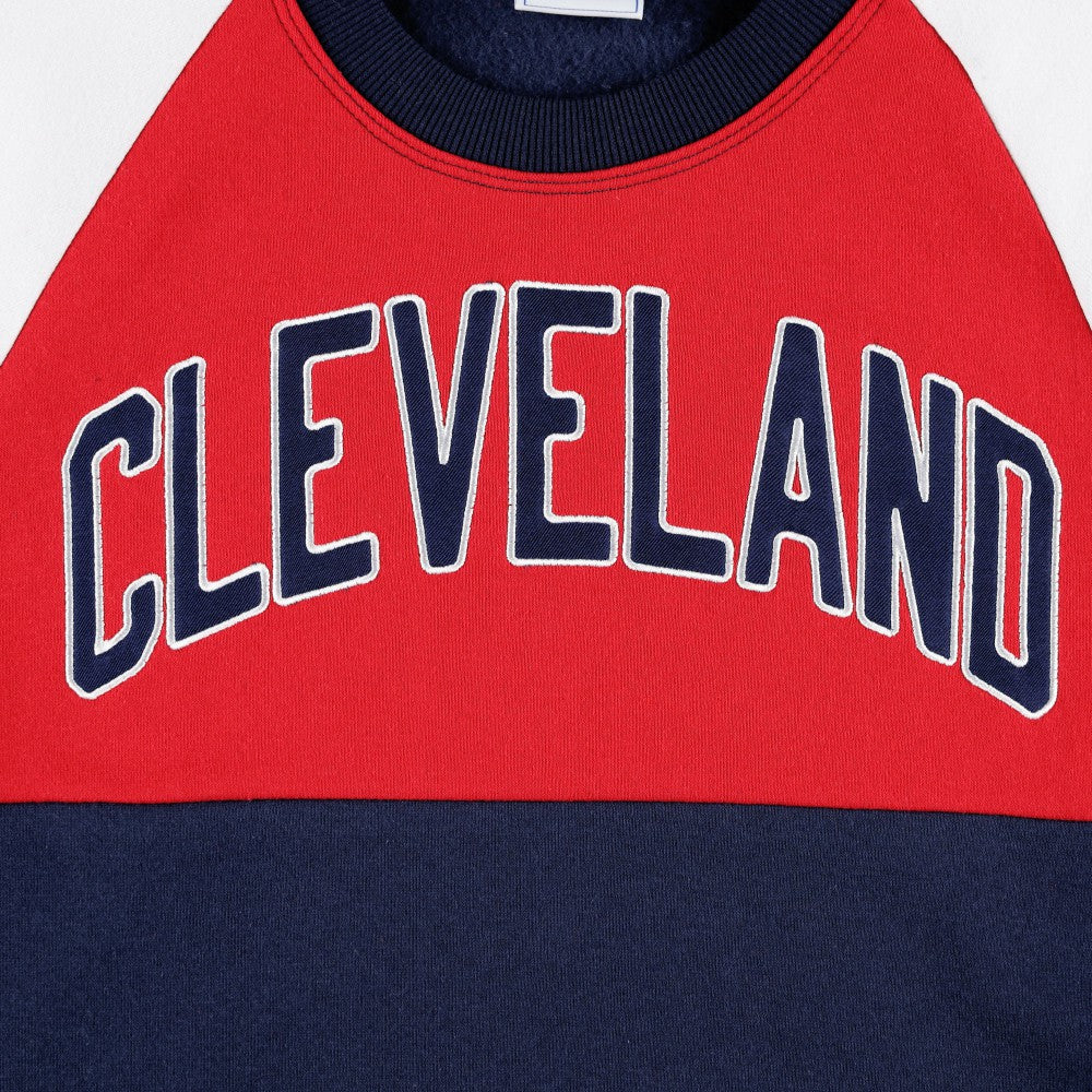 Cleveland Guardians Starter Women's Baseline Raglan Pullover Sweatshirt - MLB