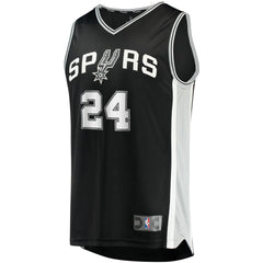 Devin Vassell San Antonio Spurs Fast Break Replica Jersey Icon Edition Black - NBA