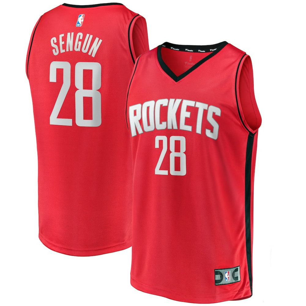 Alperen Sengun Houston Rockets Fast Break Replica Jersey Icon Edition Red - NBA