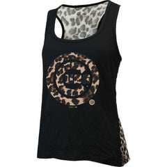 Chicago Cubs Majestic Threads Women's Leopard Tank Top - MLB