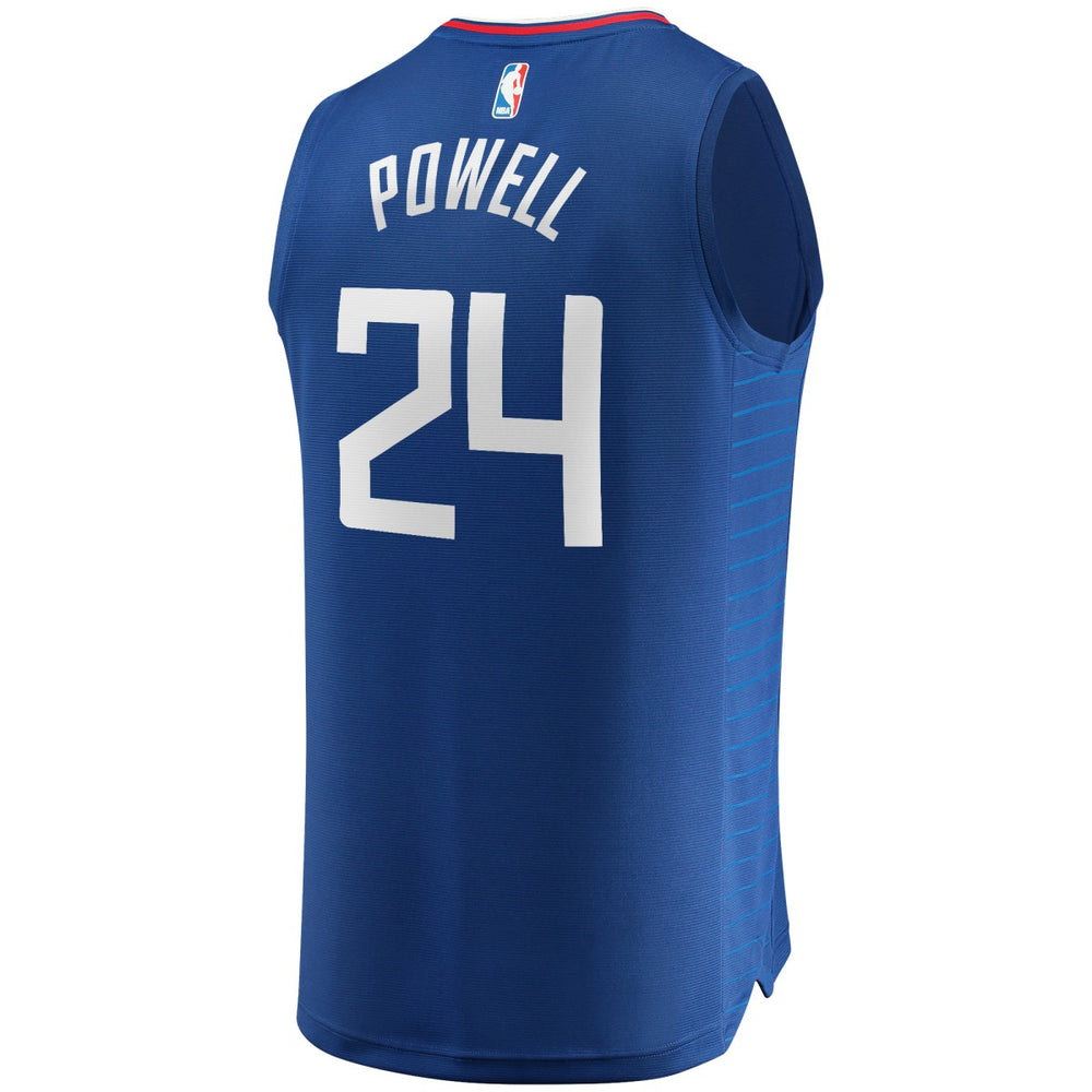 Norman Powell LA Clippers Youth Fast Break Replica Jersey Icon Edition Royal - NBA