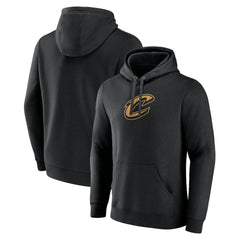 Cleveland Cavaliers Hardwood Logo Pullover Hoodie Black - NBA