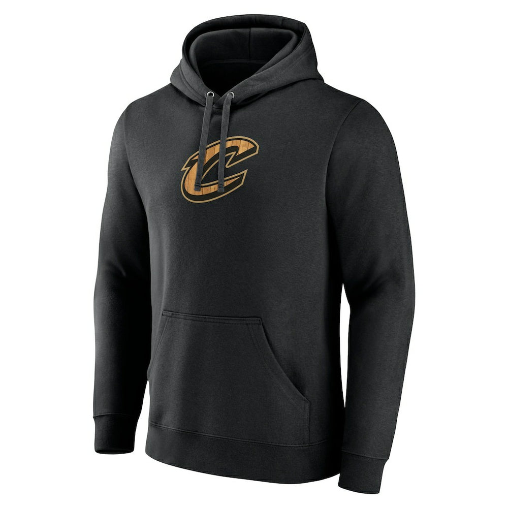 Cleveland Cavaliers Hardwood Logo Pullover Hoodie Black - NBA