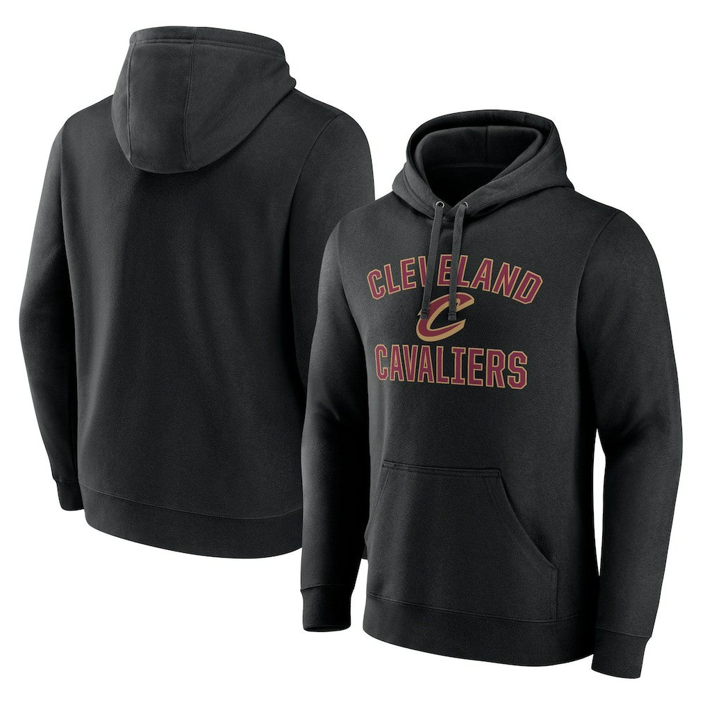 Black Victory Arch Pullover Hoodie Black - NBA