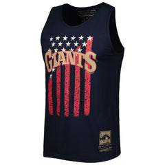 San Francisco Giants Mitchell & Ness Cooperstown Collection Stars and Stripes Tank Top - MLB
