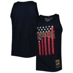 Washington Nationals Mitchell & Ness Cooperstown Collection Stars and Stripes Tank Top - MLB