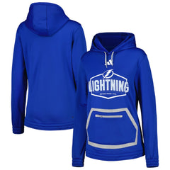 Tampa Bay Lightning adidas Women's Team Pullover Hoodie - Blue - NHL