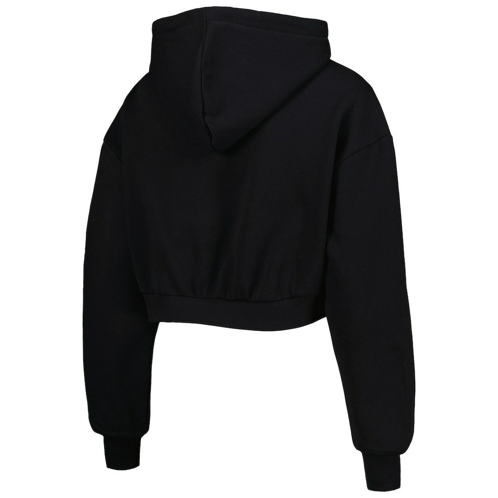 Arizona Cardinals The Wild Collective Women's Cropped Pullover Hoodie Black | NFL