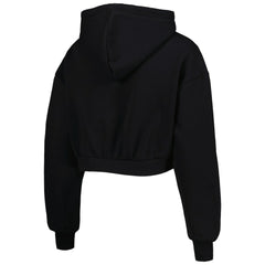 Arizona Cardinals The Wild Collective Women's Cropped Pullover Hoodie Black | NFL