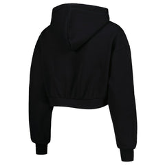Baltimore Ravens The Wild Collective Women's Cropped Pullover Hoodie Black | NFL