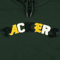Green Bay Packers The Wild Collective Women's Cropped Pullover Hoodie Green | NFL