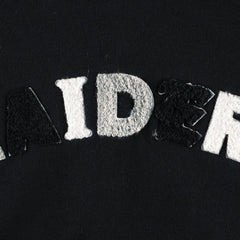 Las Vegas Raiders The Wild Collective Women's Cropped Pullover Hoodie Black | NFL