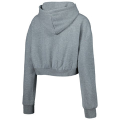 Tampa Bay Buccaneers The Wild Collective Women's Cropped Pullover Hoodie Gray | NFL